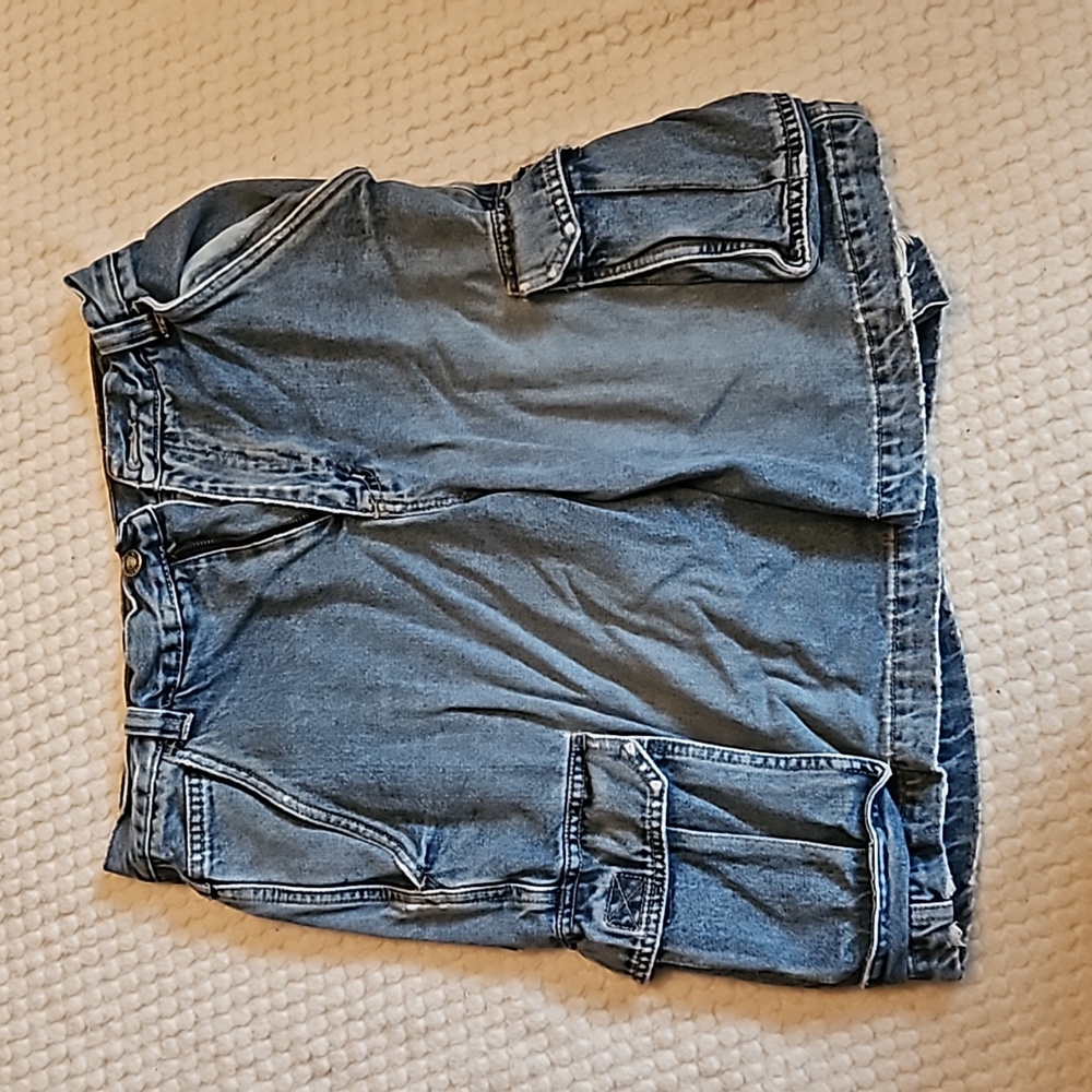 Men's Jean Cargo Shorts Aeropostale - Picture 1 of 3